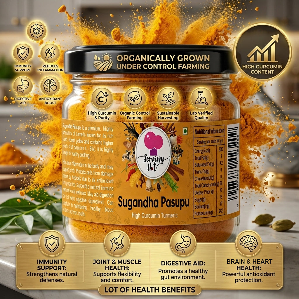 Sugandha Pasupu 100gms Jar