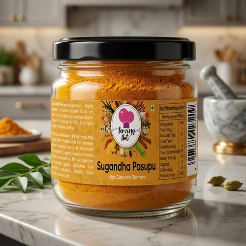 Sugandha Pasupu 100gms Jar