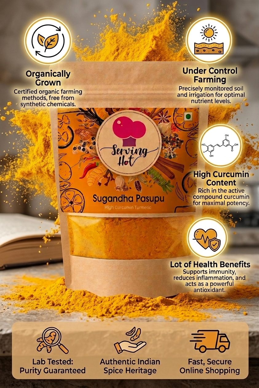Sugandha Pasupu 250 gms Pouch